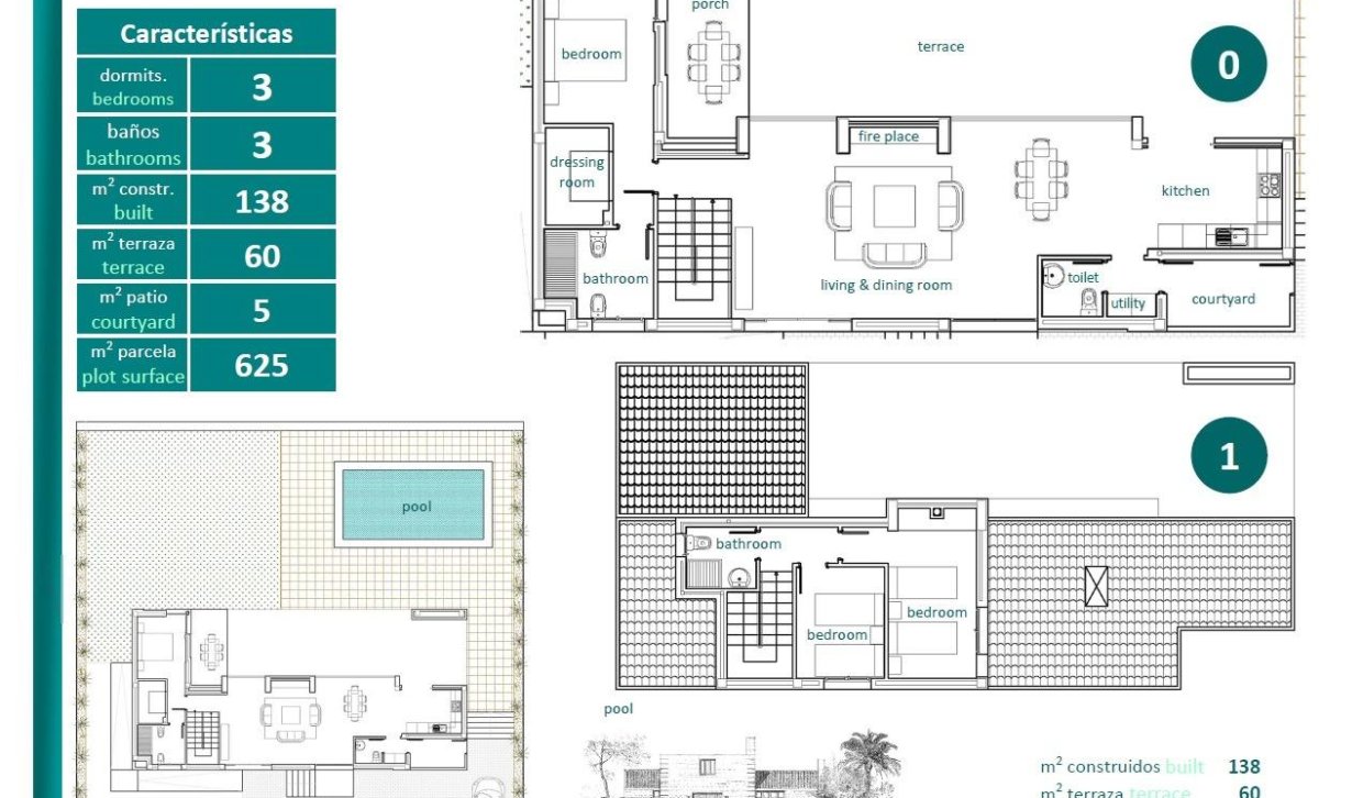 Nieuwbouw Woningen - Villa - Sucina - Peraleja Golf