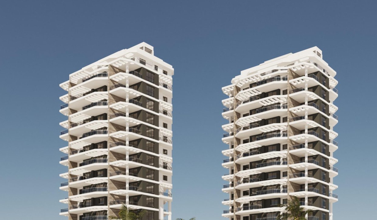 Nieuwbouw Woningen - Appartement / flat - Calpe - Playa Arenal