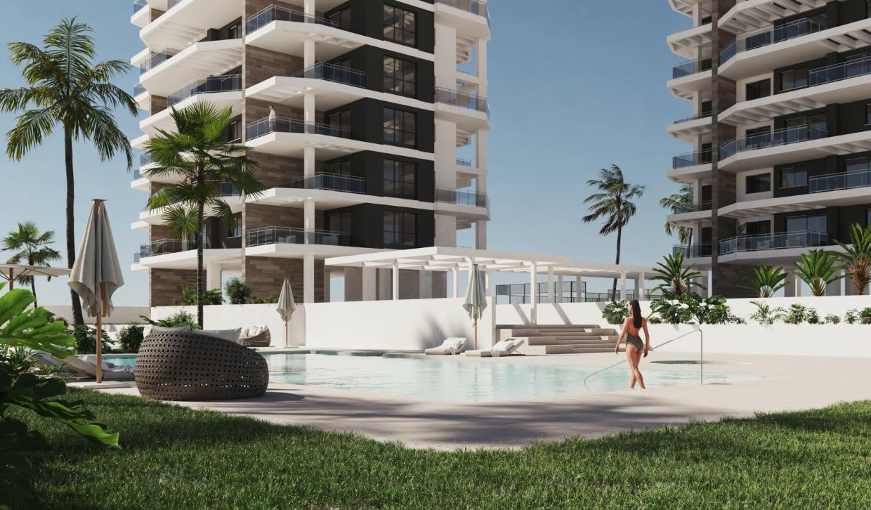 Nieuwbouw Woningen - Appartement / flat - Calpe - Playa Arenal
