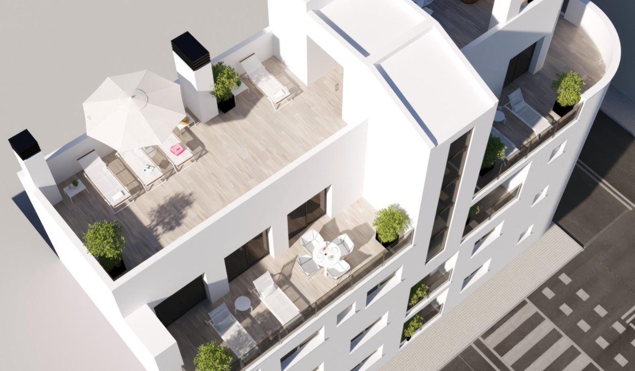 Nieuwbouw Woningen - Appartement / flat - Torrevieja - Centro