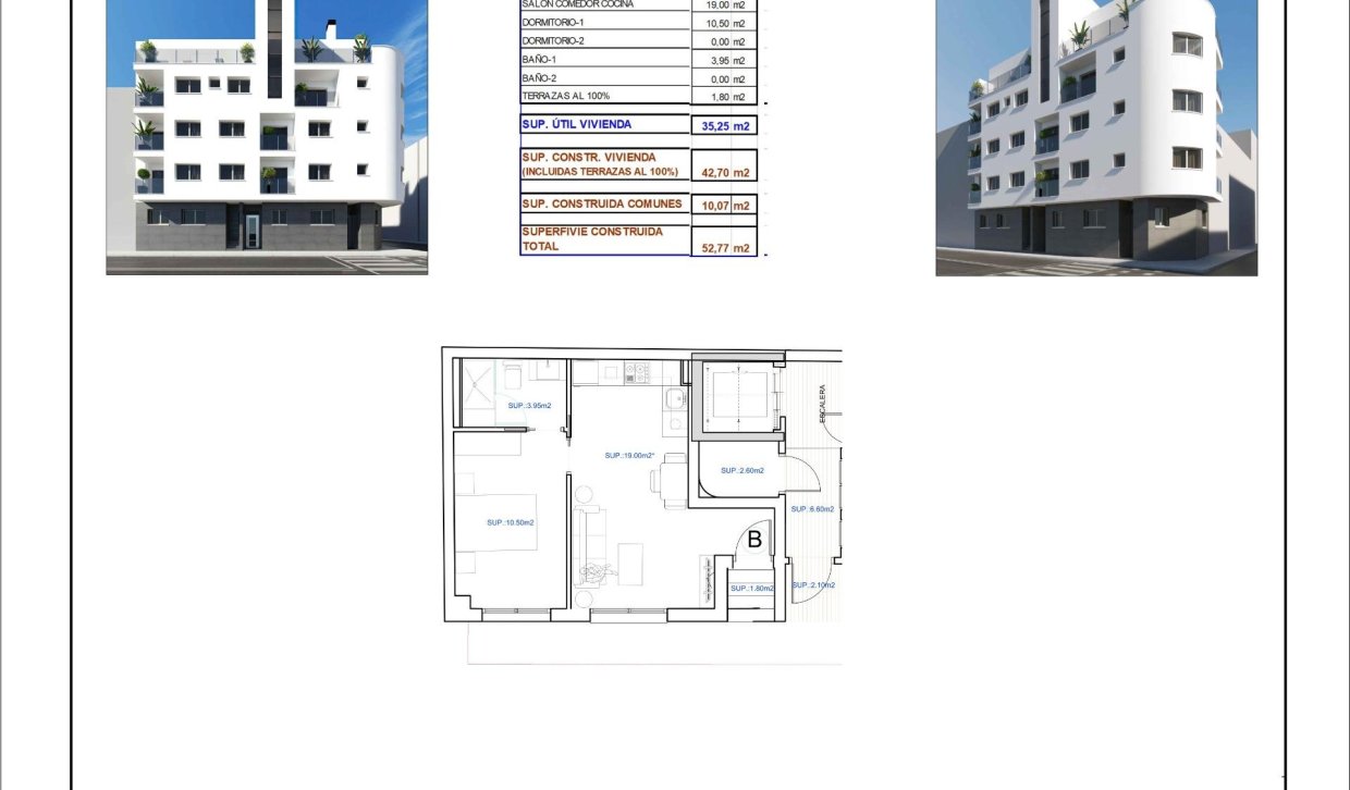 Nieuwbouw Woningen - Appartement / flat - Torrevieja - Centro