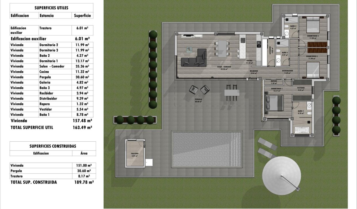 Obra nueva - Villa - Aspe - Poligono 19