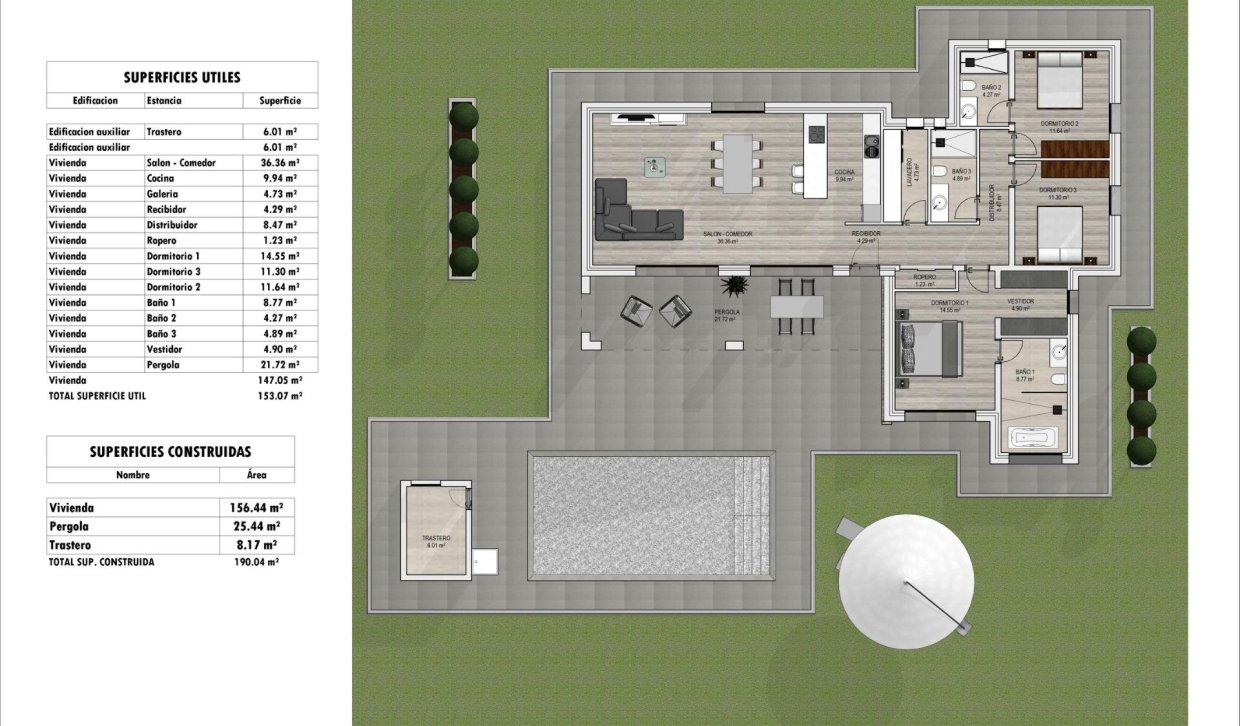 Obra nueva - Villa - Aspe - Poligono 19