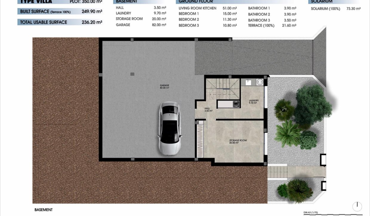 Obra nueva - Villa - Los Alcázares - La Serena Golf