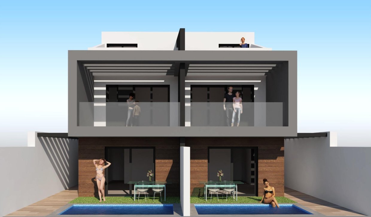 Nieuwbouw Woningen - Villa - San Javier - Santiago De La Ribera