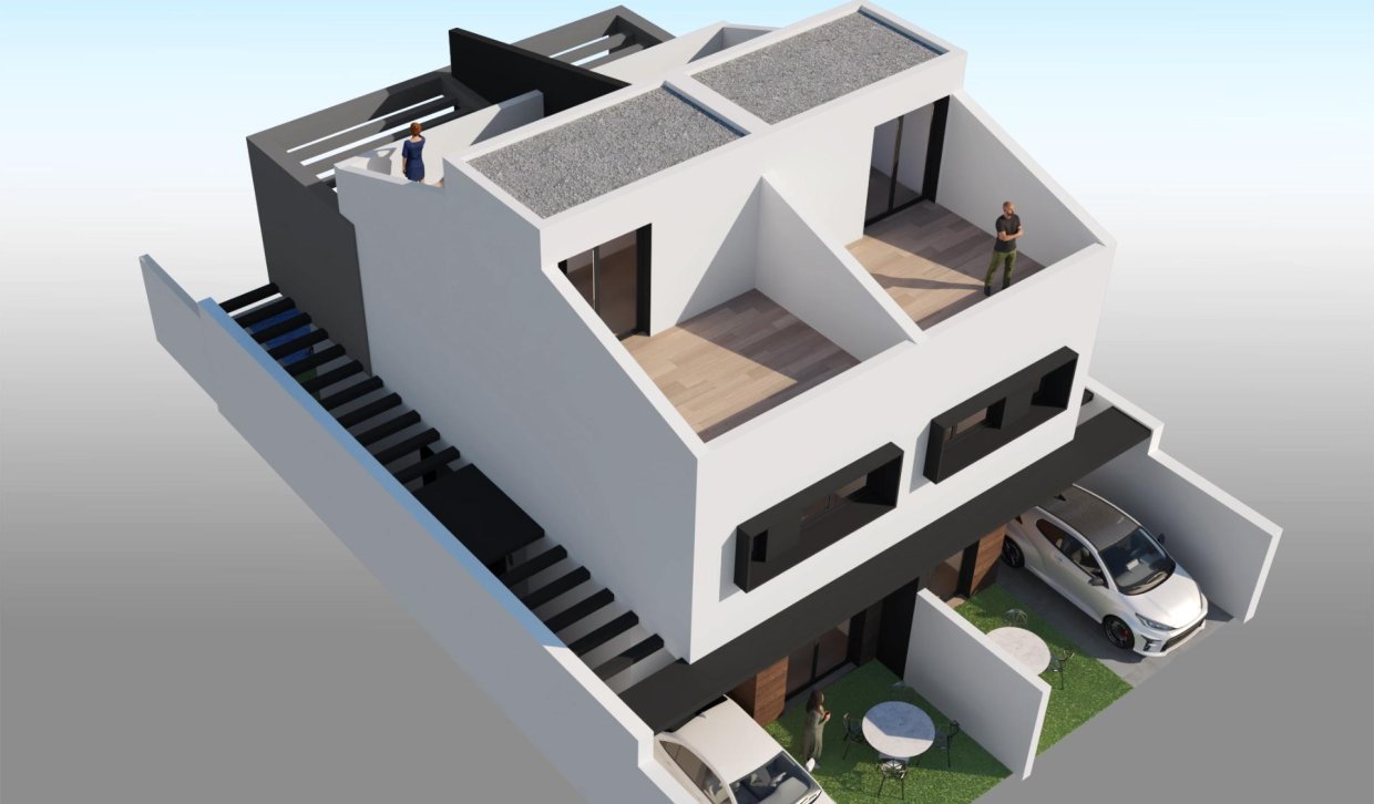Nieuwbouw Woningen - Villa - San Javier - Santiago De La Ribera