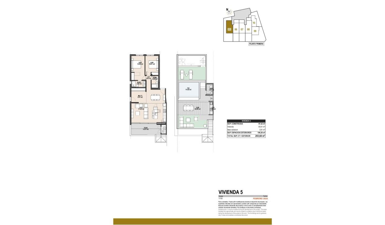 Nieuwbouw Woningen - Bungalow - Pilar de la Horadada - parques de Andromeda