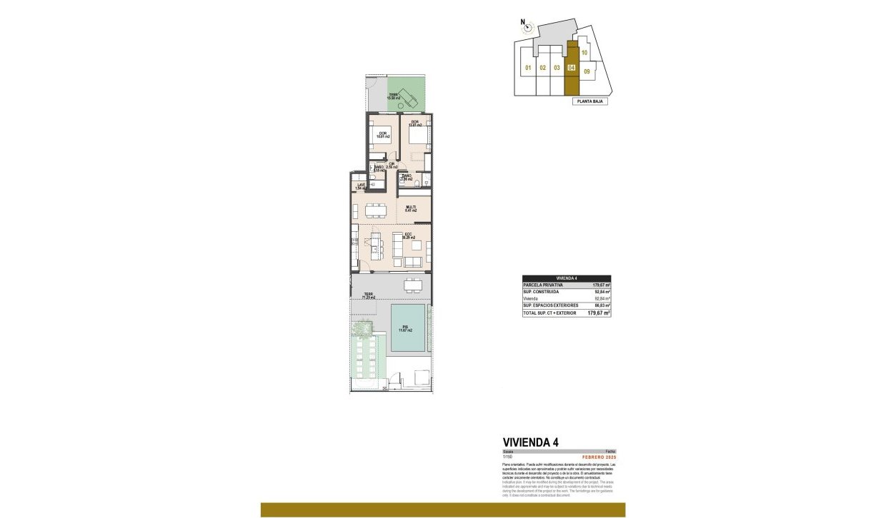 Nieuwbouw Woningen - Bungalow - Pilar de la Horadada - parques de Andromeda
