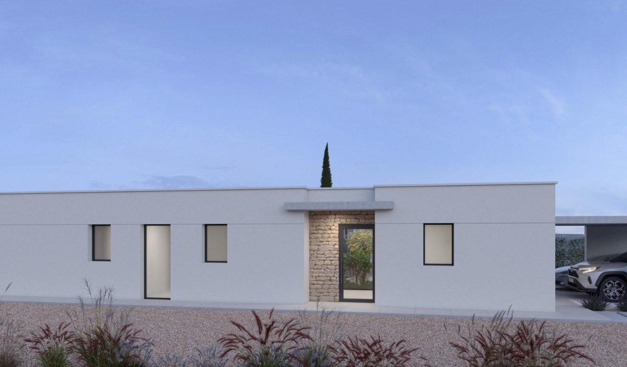 Obra nueva - Villa - Fuente Álamo - Hacienda del Alamo