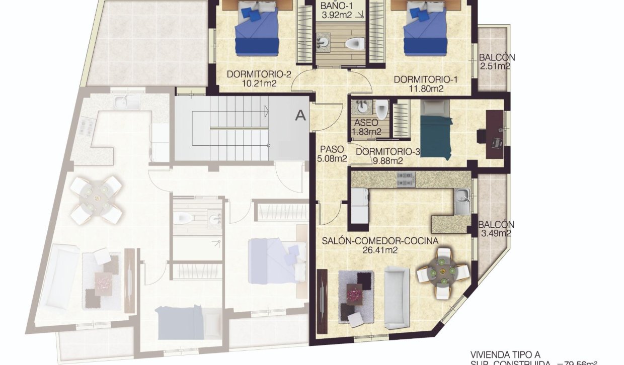 Obra nueva - Apartamento / piso - Jacarilla - pueblo