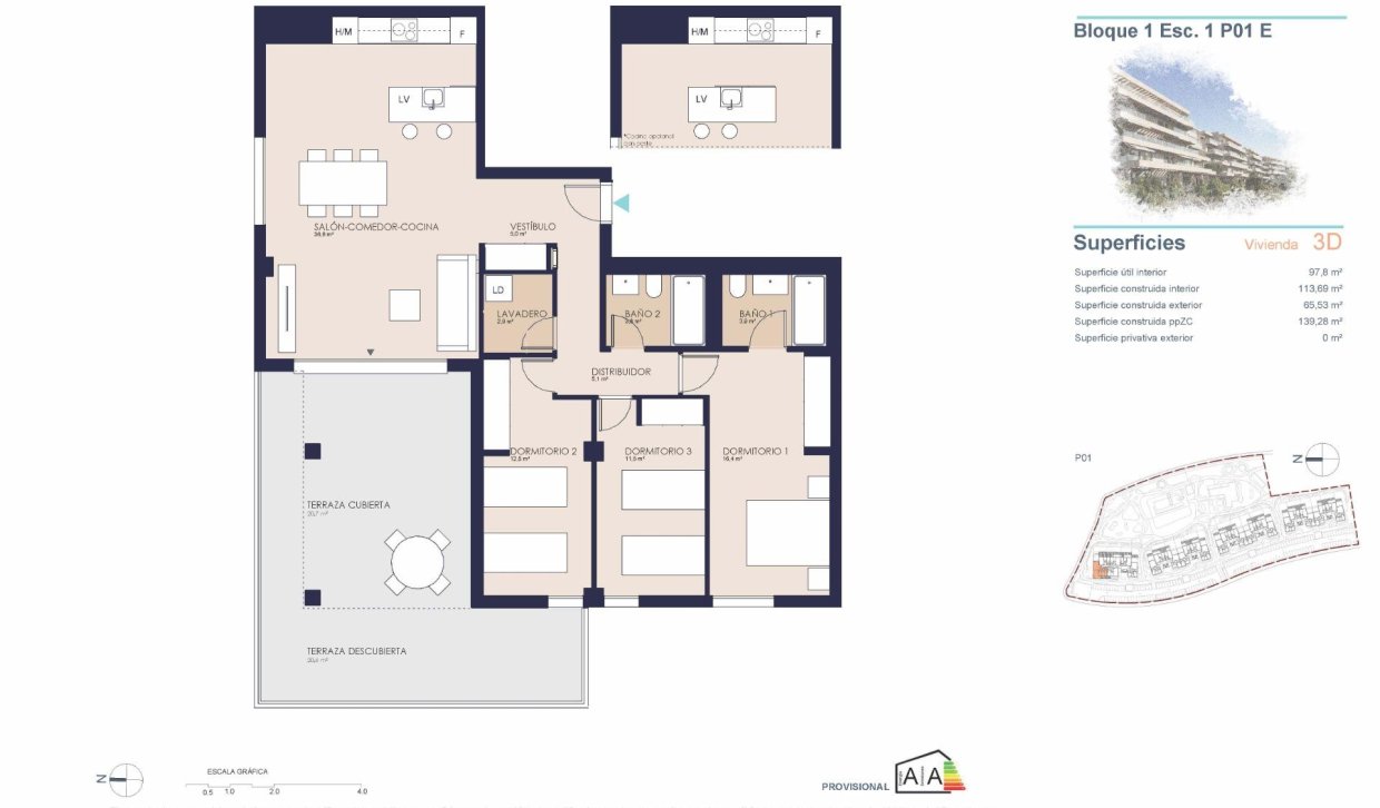 Obra nueva - Apartamento / piso - Denia - Playa de La Almadraba