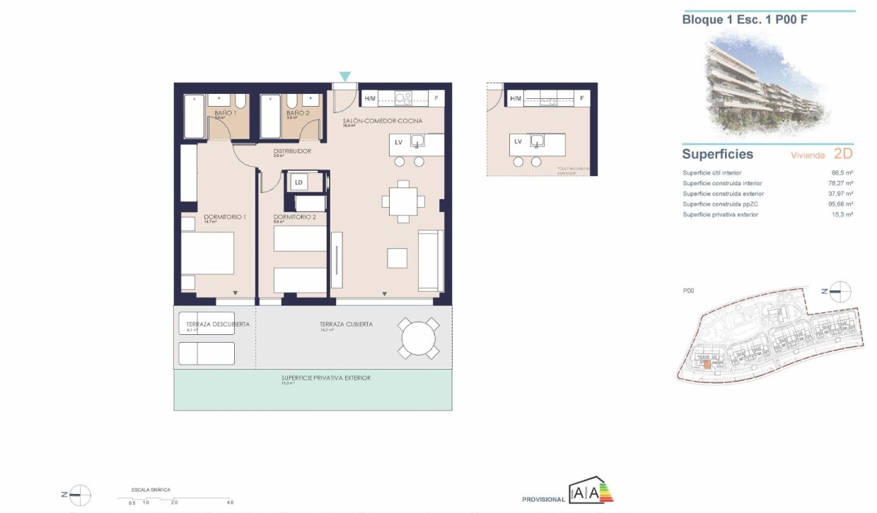 Obra nueva - Ground floor apartment - Denia - Playa de La Almadraba