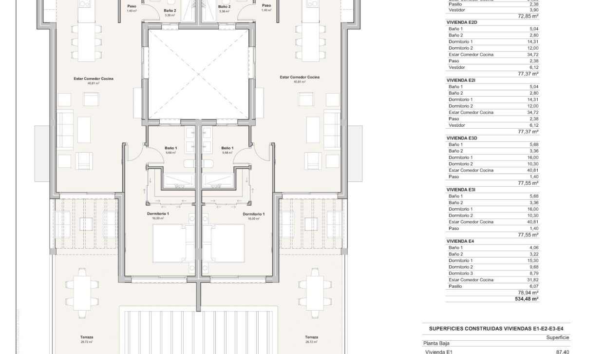 Nouvelle construction - Semi penthouse - Mojacar - Playa De Macenas