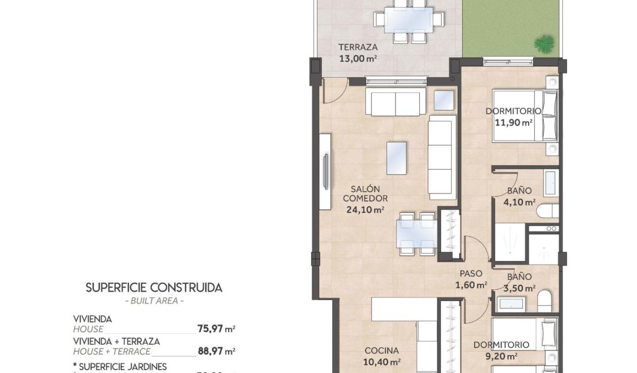 Nouvelle construction - Bungalow - San Miguel de Salinas - La Cañada