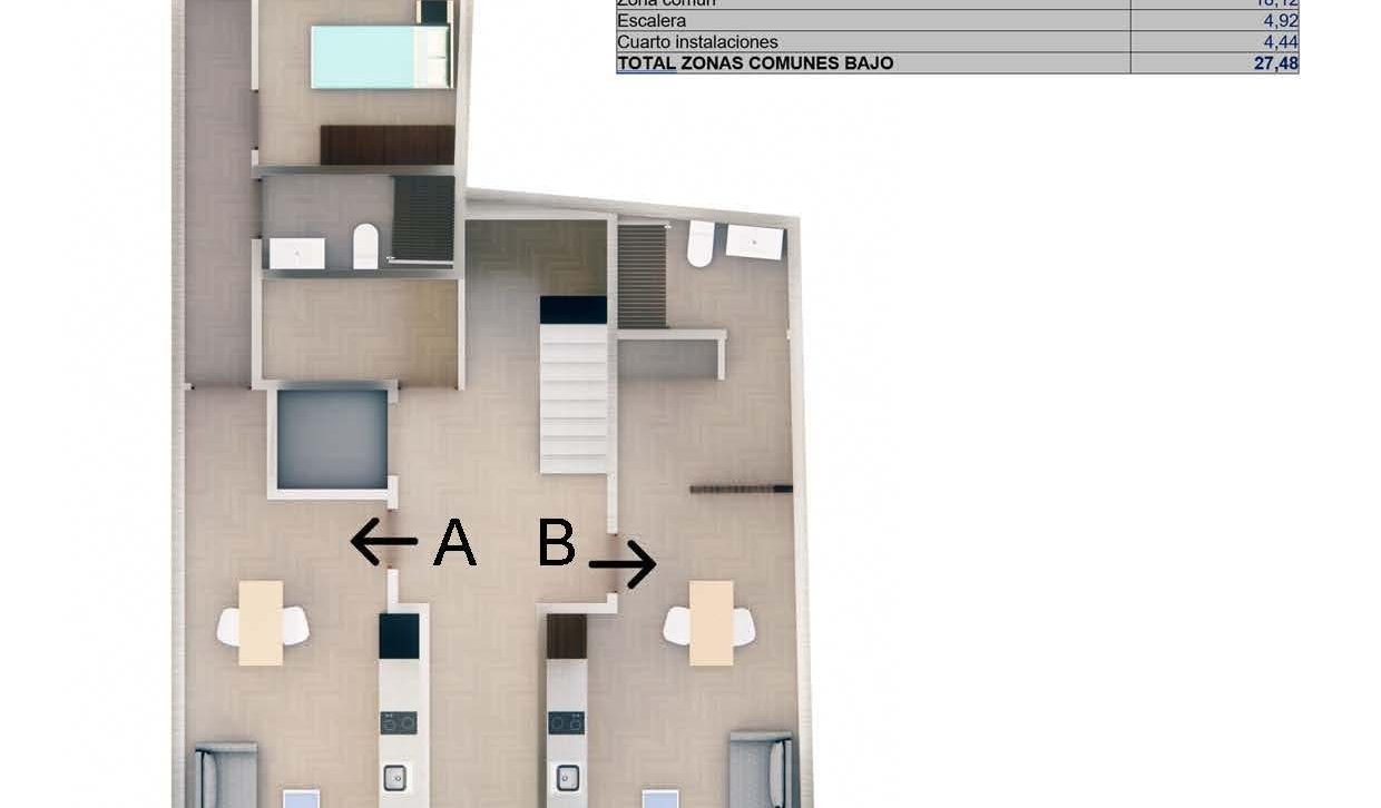 Nieuwbouw Woningen - Studio - Torrevieja - Centro