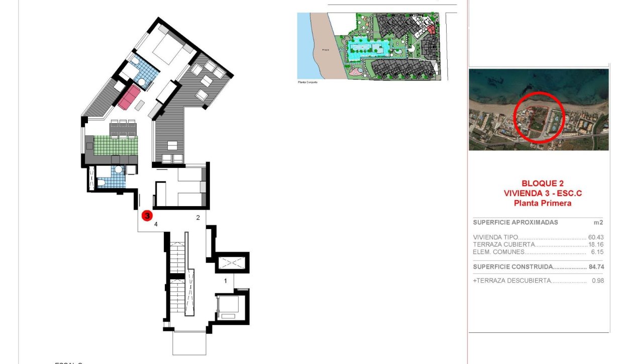 Obra nueva - Apartamento  - Denia - L´Estanyó (Marinas)