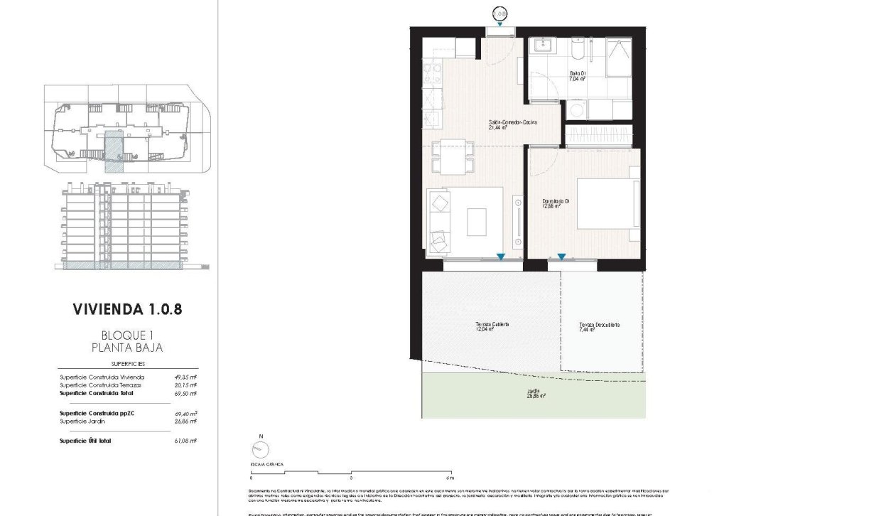 Nouvelle construction - rez-de-chaussée - Villajoyosa - Playa del Torres