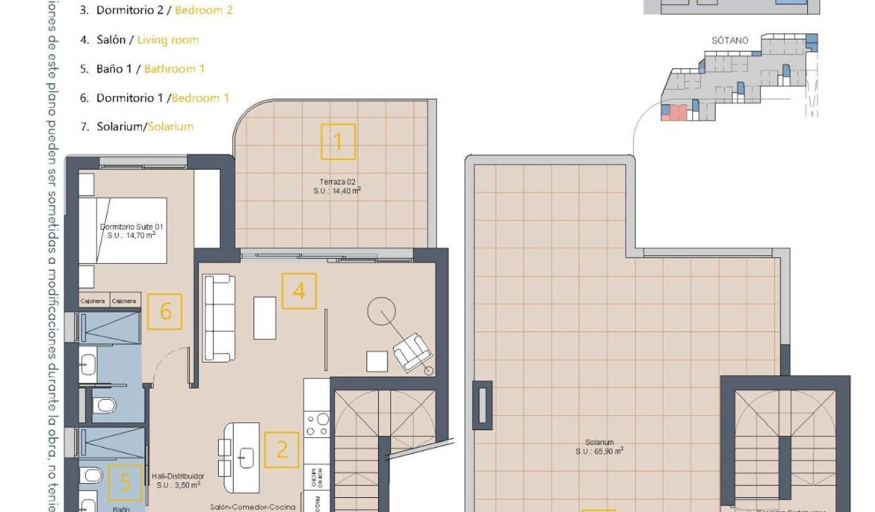 Obra nueva - Ático - Los Alcázares - Serena Golf