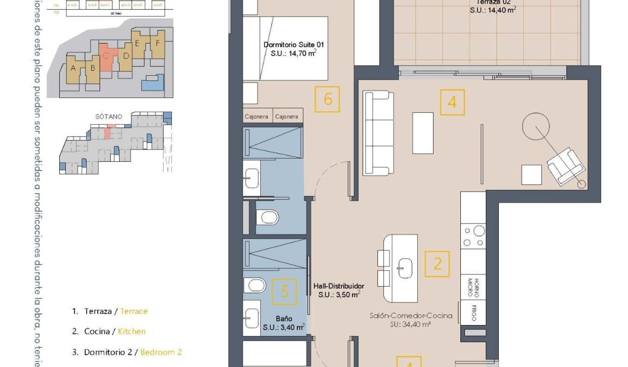 Obra nueva - Apartamento  - Los Alcázares - Serena Golf