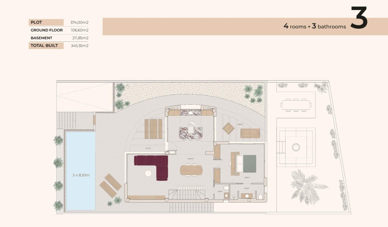 Obra nueva - Villa - Algorfa - La Finca Golf