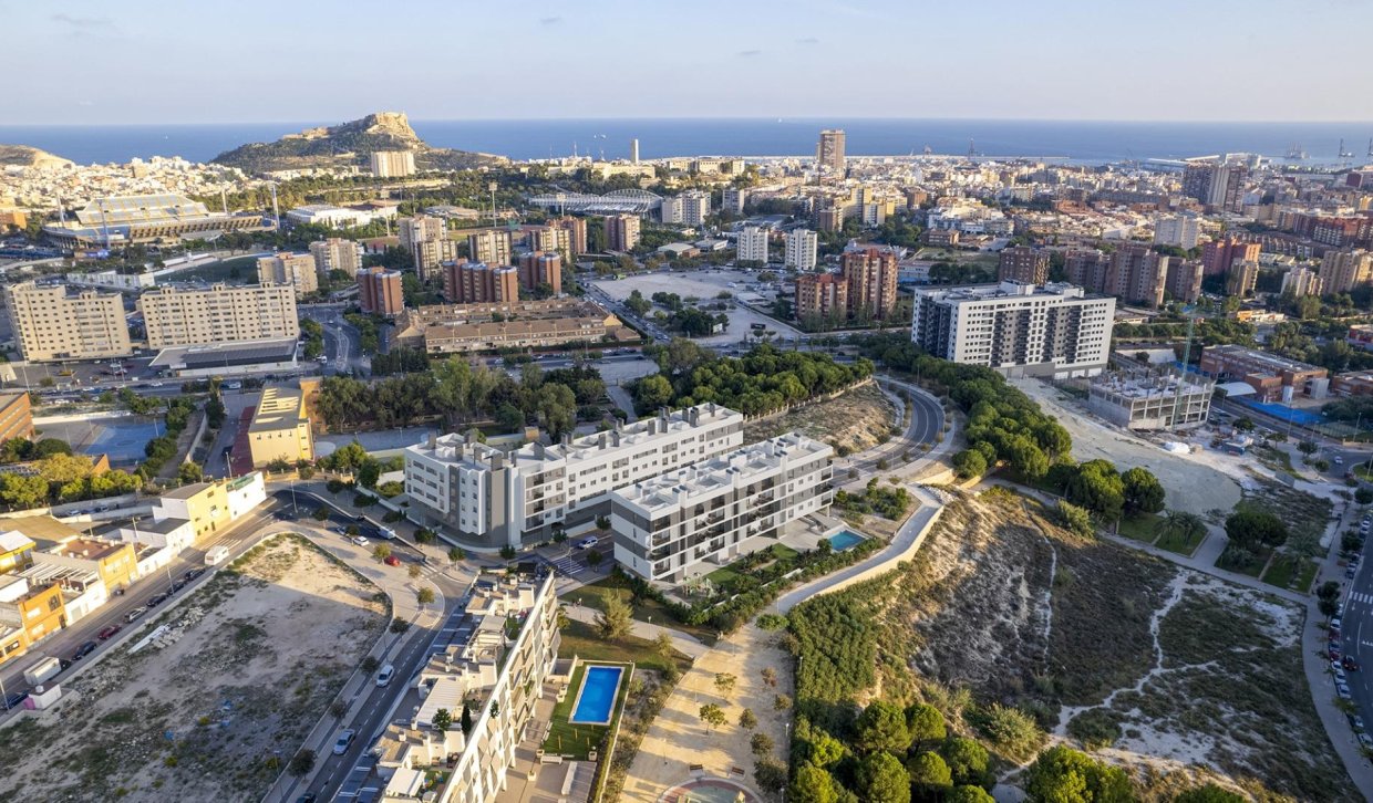 Obra nueva - Apartment - Alicante - San Agustín-PAU 2