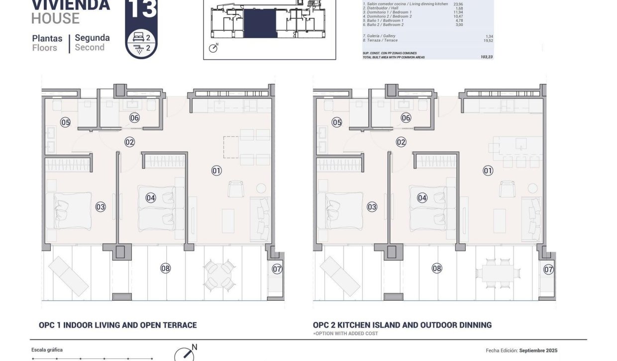 Obra nueva - Apartamento  - Villajoyosa - Puntes del Moro
