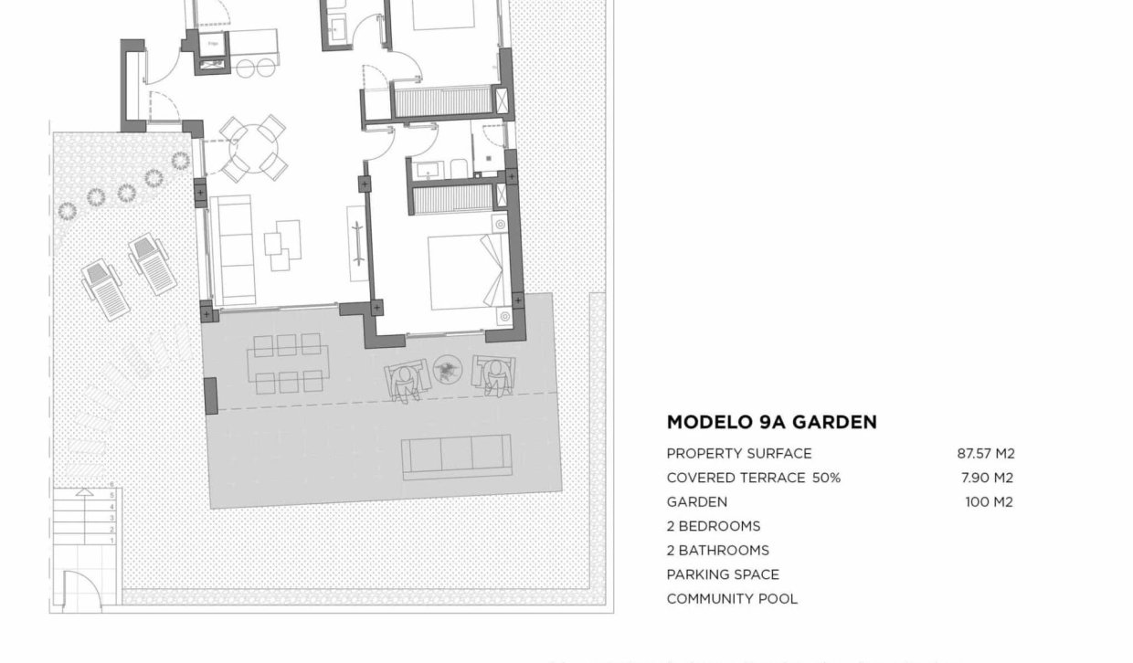 Obra nueva - Planta baja - Los Alcázares - Parque Diana