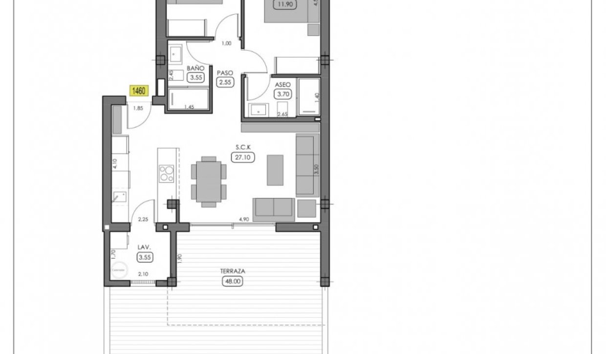 Obra nueva - Bungalow - Algorfa - La Finca Golf