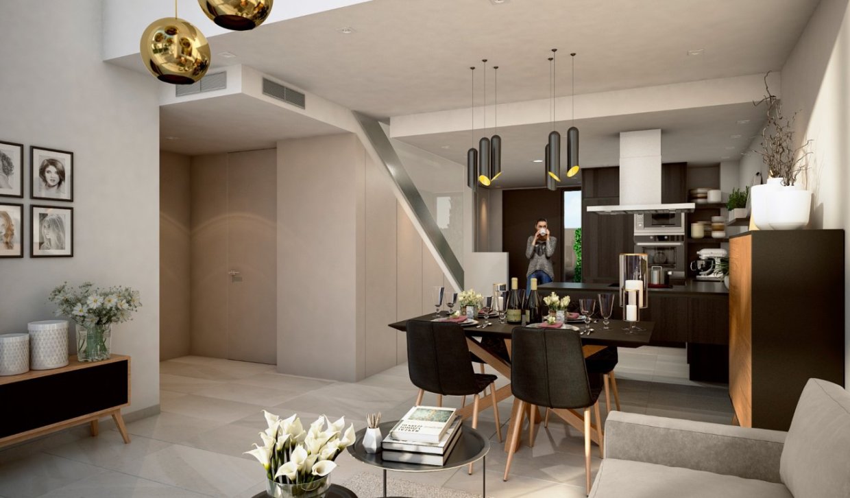 Obra nueva - Semidetached - Algorfa - La Finca Golf