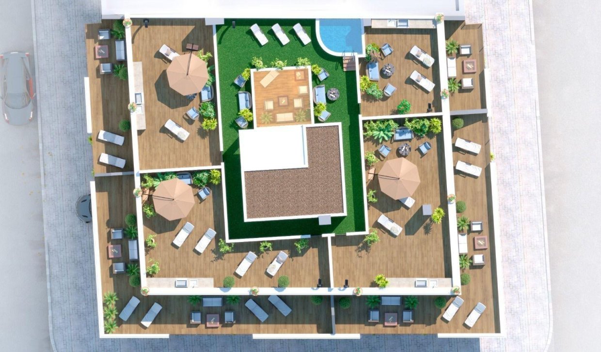 Nieuwbouw Woningen - Appartement  - Torrevieja - Parque de las Naciones