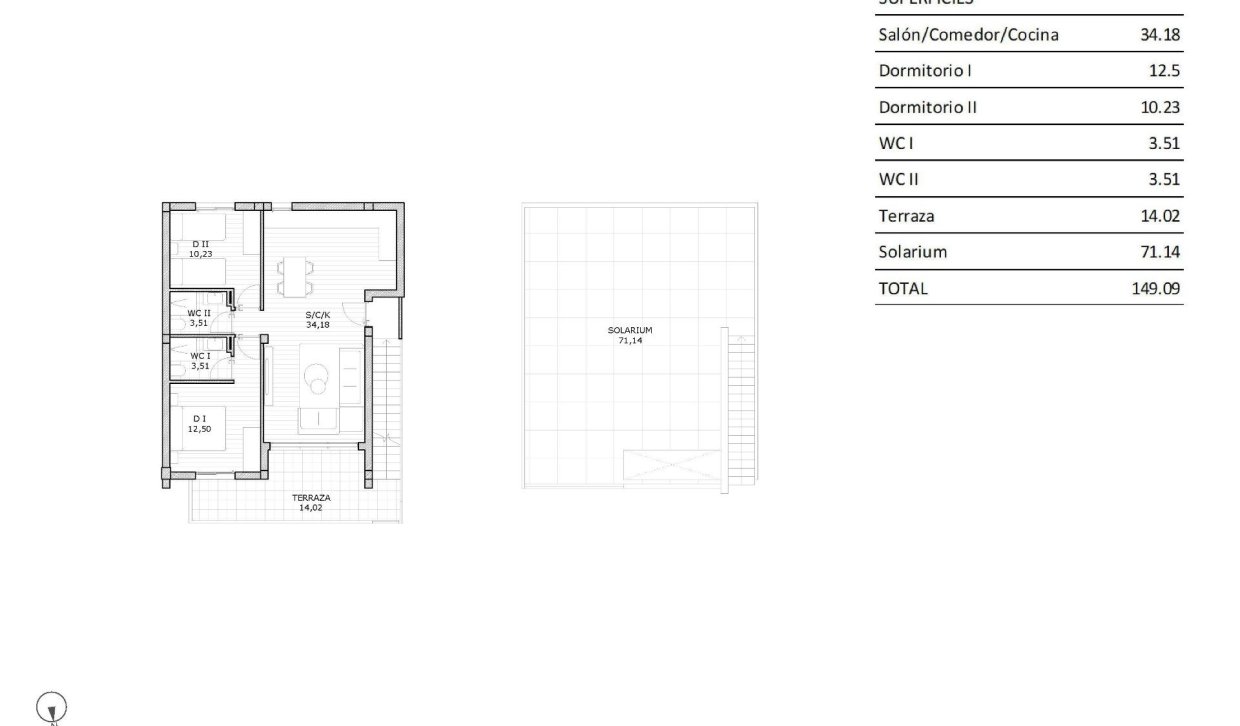 Nouvelle construction - Bungalow au dernier étage - San Miguel de Salinas - Pueblo