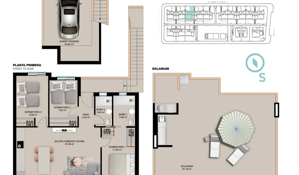 Obra nueva - Bungalow en la planta superior - Pilar de la Horadada - Torre De La Horadada