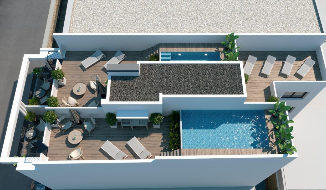 Nieuwbouw Woningen - Penthouse - Torrevieja - Playa de El Cura