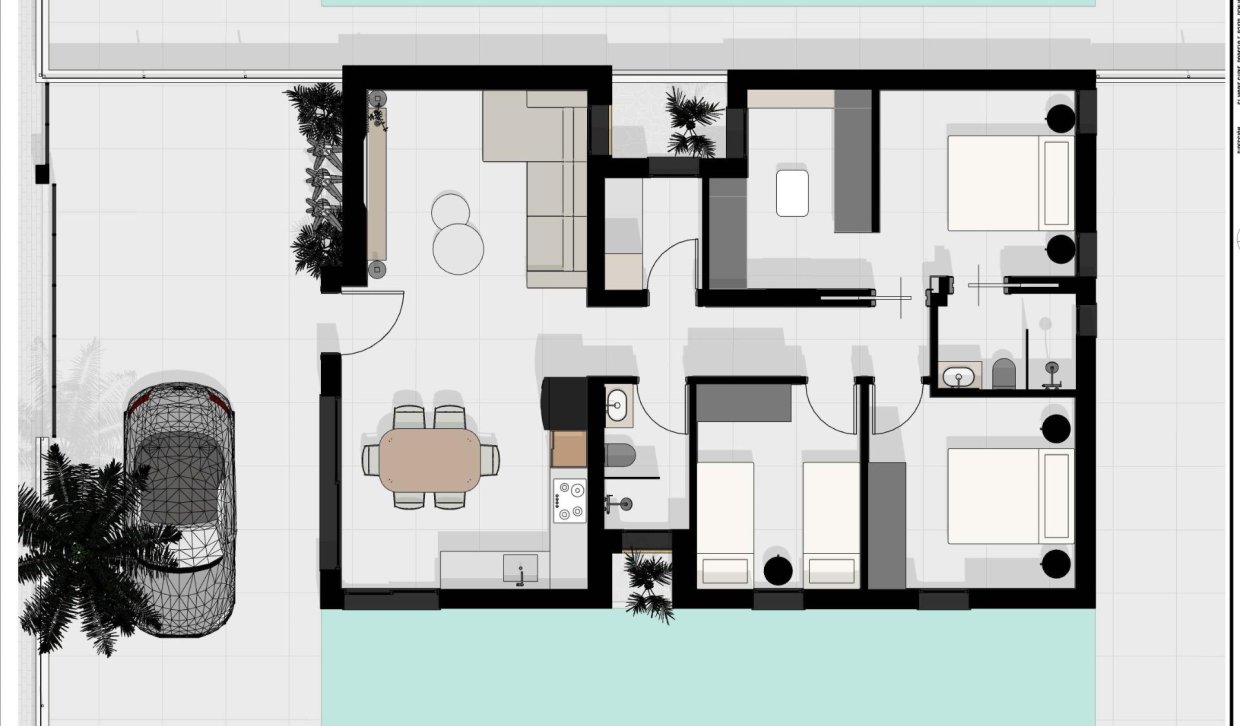 Obra nueva - Villa - Benijofar - Urb. Monteazul