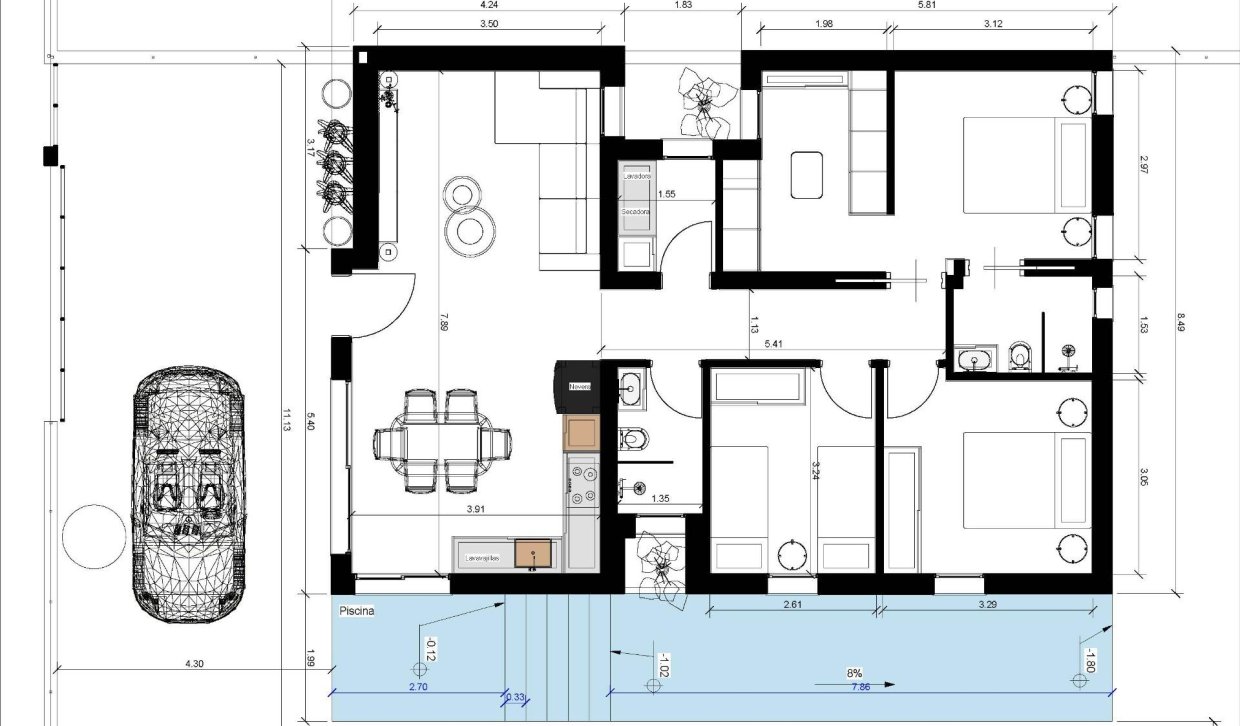 Obra nueva - Villa - Benijofar - Urb. Monteazul