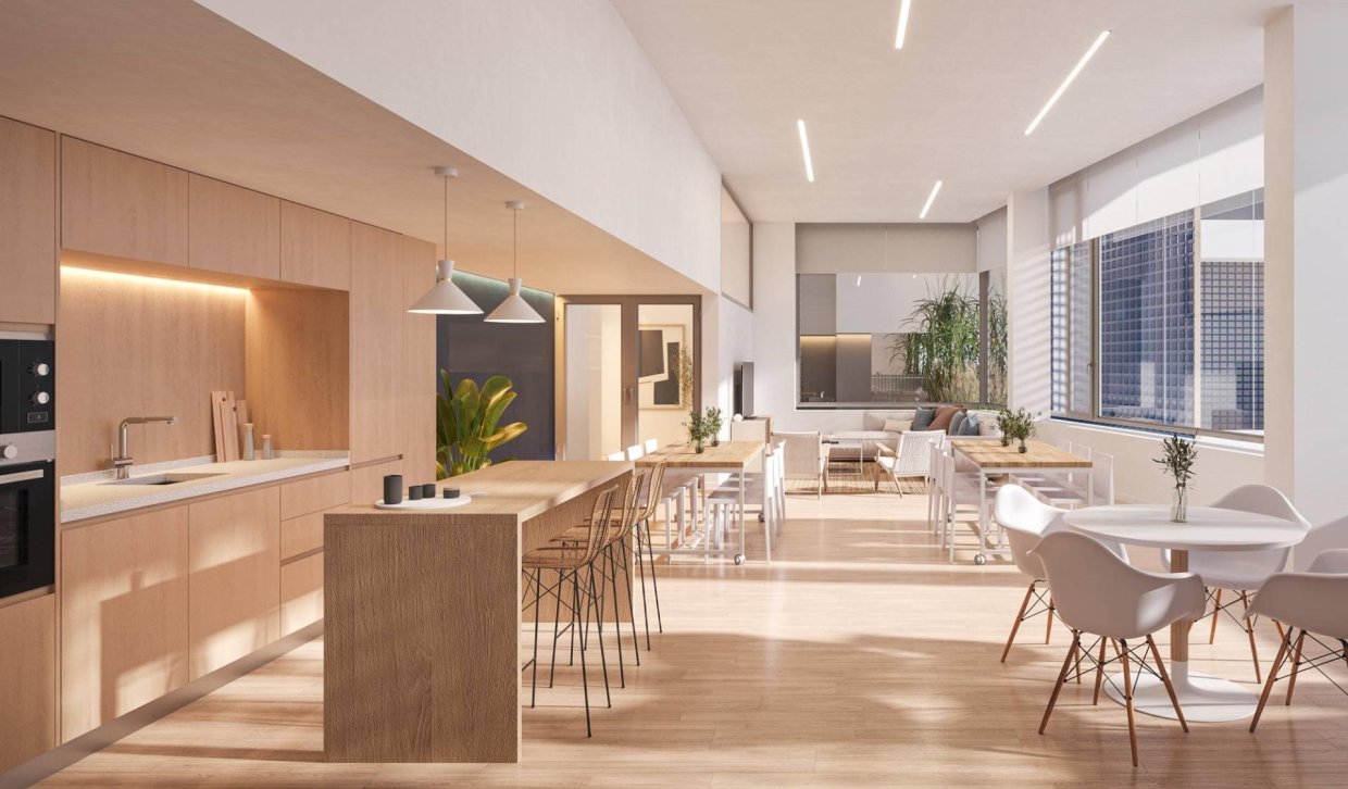 Nieuwbouw Woningen - Appartement  - Alicante - Benalua