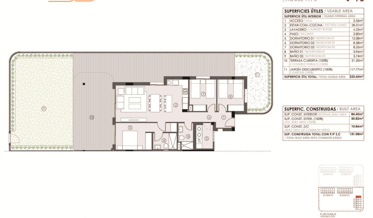 New Build - Ground floor apartment - Torrevieja - La Hoya