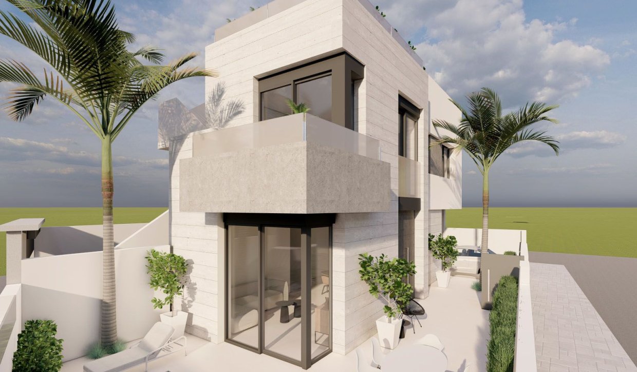 Nieuwbouw Woningen - Bungalow op de bovenste verdieping - Pilar de la Horadada - pueblo