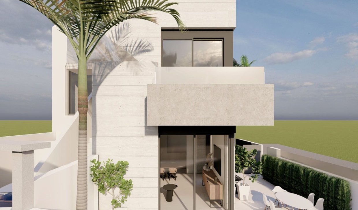 Nieuwbouw Woningen - Bungalow op de bovenste verdieping - Pilar de la Horadada - pueblo