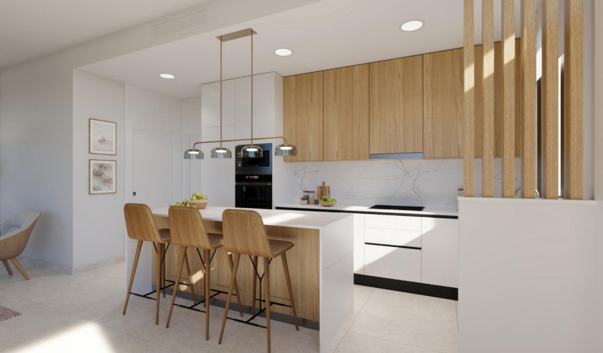 Obra nueva - Villa - Fuente Álamo - Hacienda Del Álamo Golf