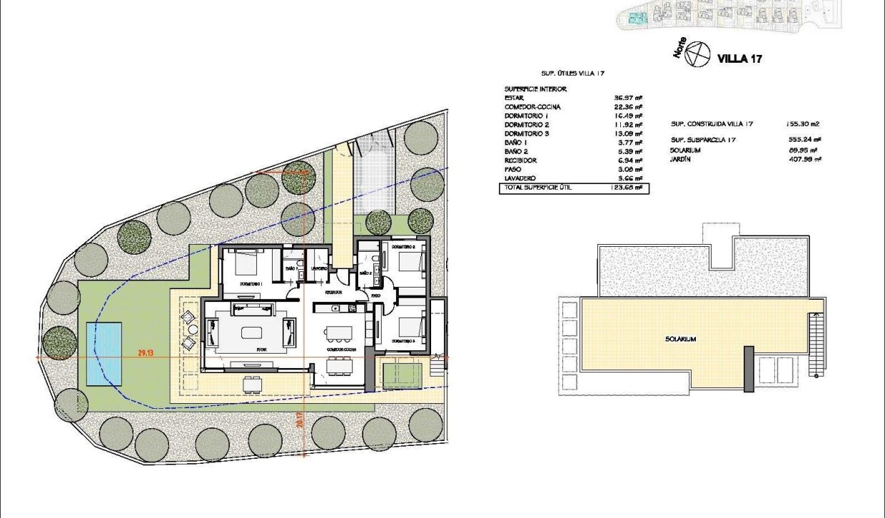 Nouvelle construction - Villa - Fuente Álamo - Hacienda Del Álamo Golf
