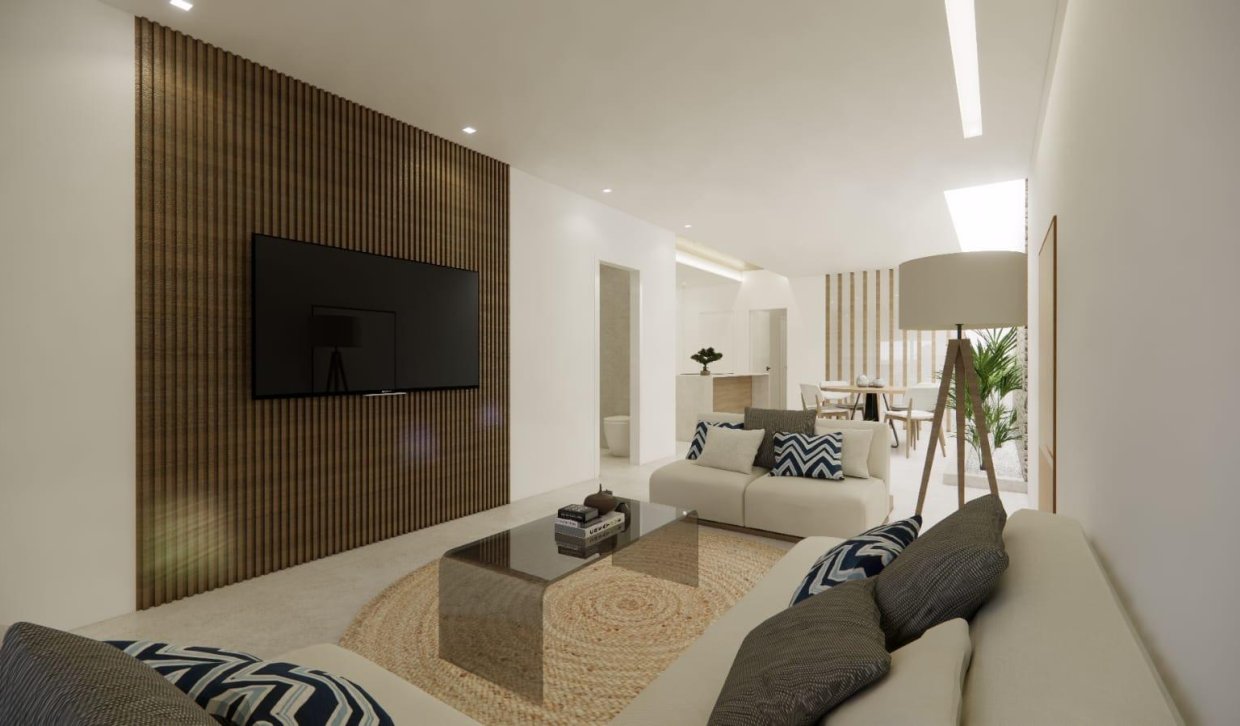 New Build - Ground floor apartment - Catral - pueblo