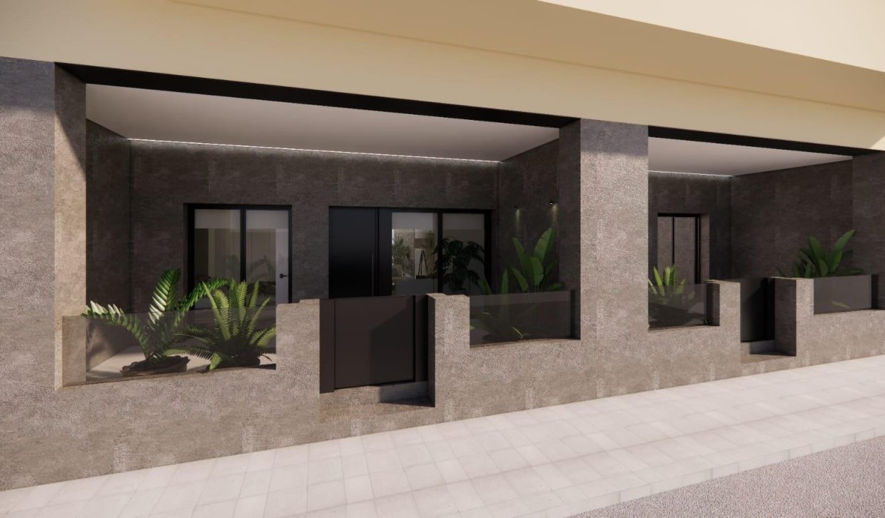 New Build - Ground floor apartment - Catral - pueblo