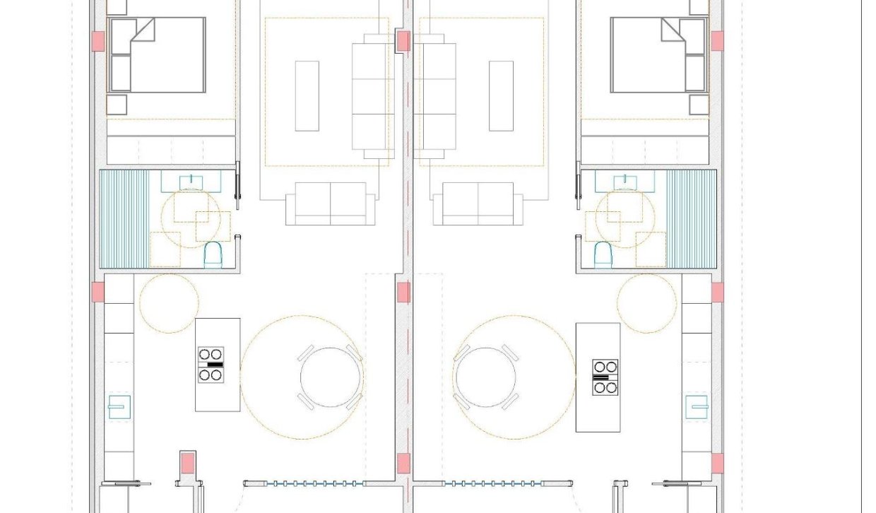 New Build - Ground floor apartment - Catral - pueblo
