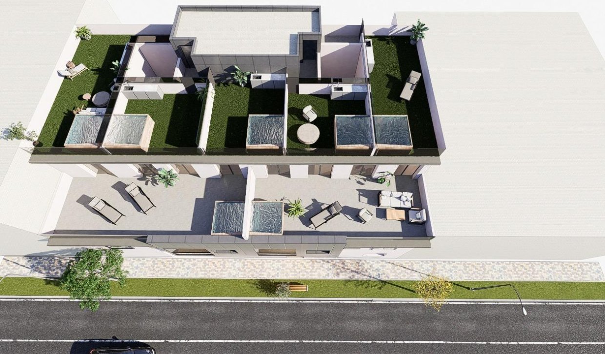 Nieuwbouw Woningen - Appartement  - Pilar de la Horadada - pueblo