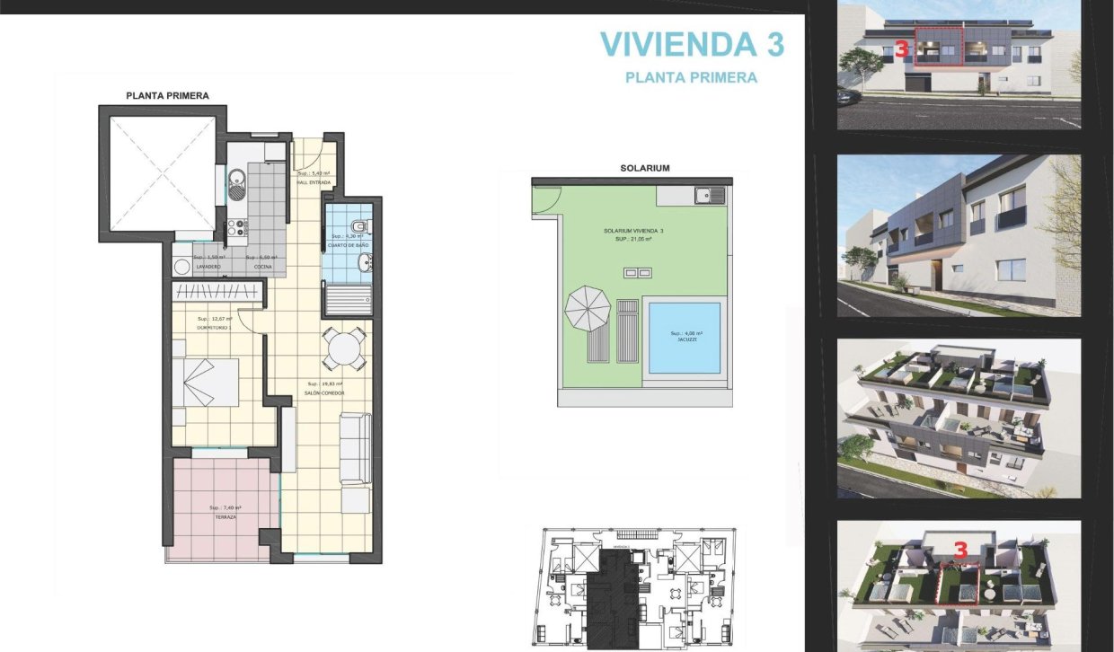 Nieuwbouw Woningen - Appartement  - Pilar de la Horadada - pueblo