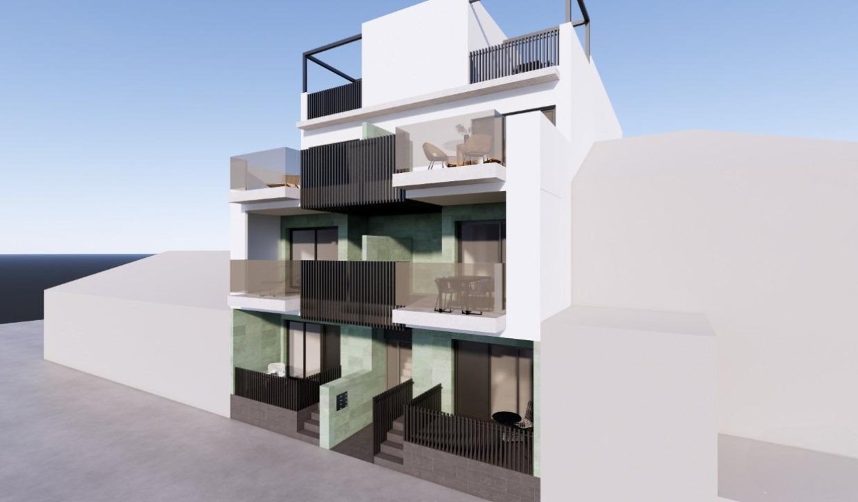 Nieuwbouw Woningen - Appartement  - Pilar de la Horadada - Torre De La Horadada