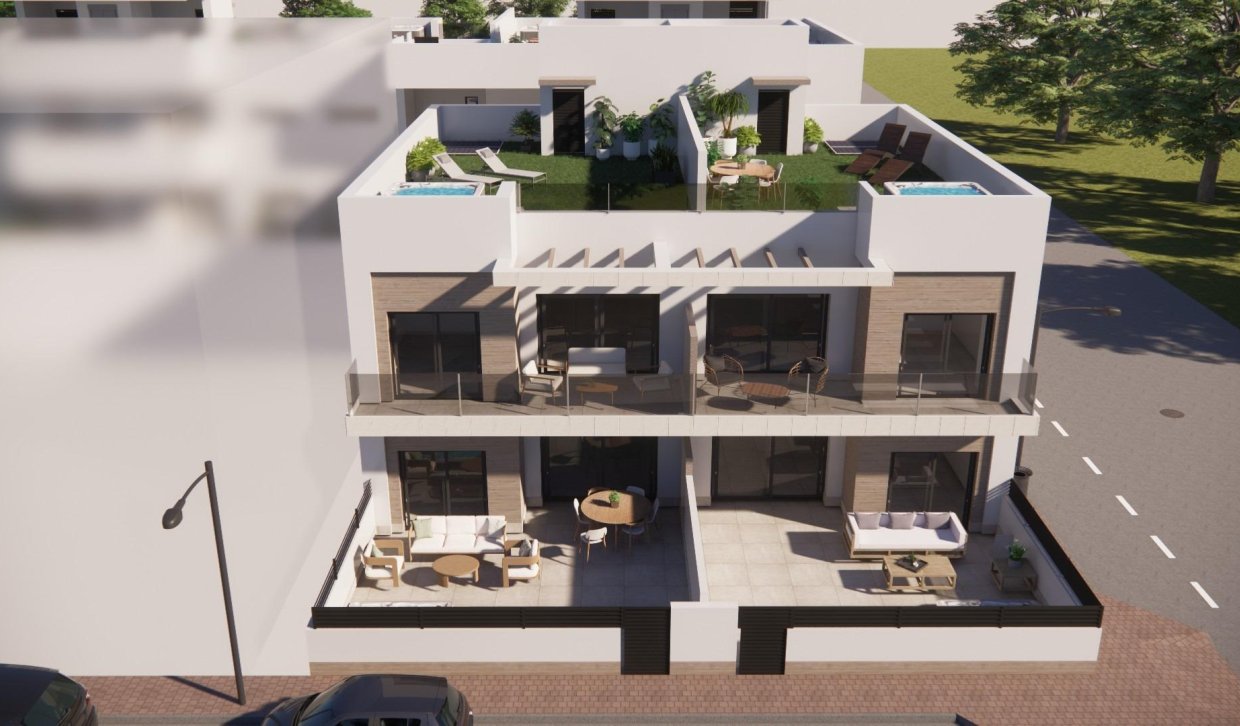 Nieuwbouw Woningen - Bungalow op de bovenste verdieping - Rojales - Pueblo