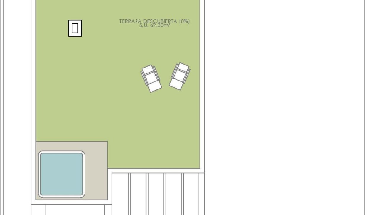 Nieuwbouw Woningen - Bungalow op de bovenste verdieping - Rojales - Pueblo