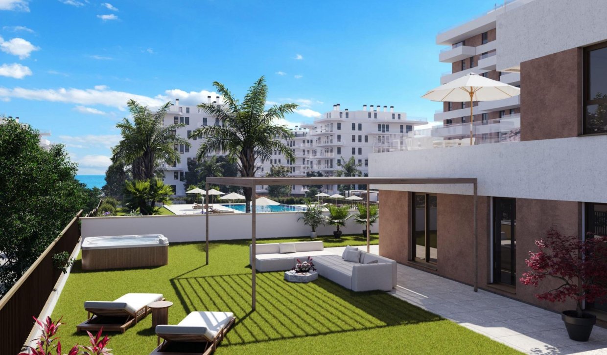 New Build - Ground floor apartment - Villajoyosa - Playa del Torres